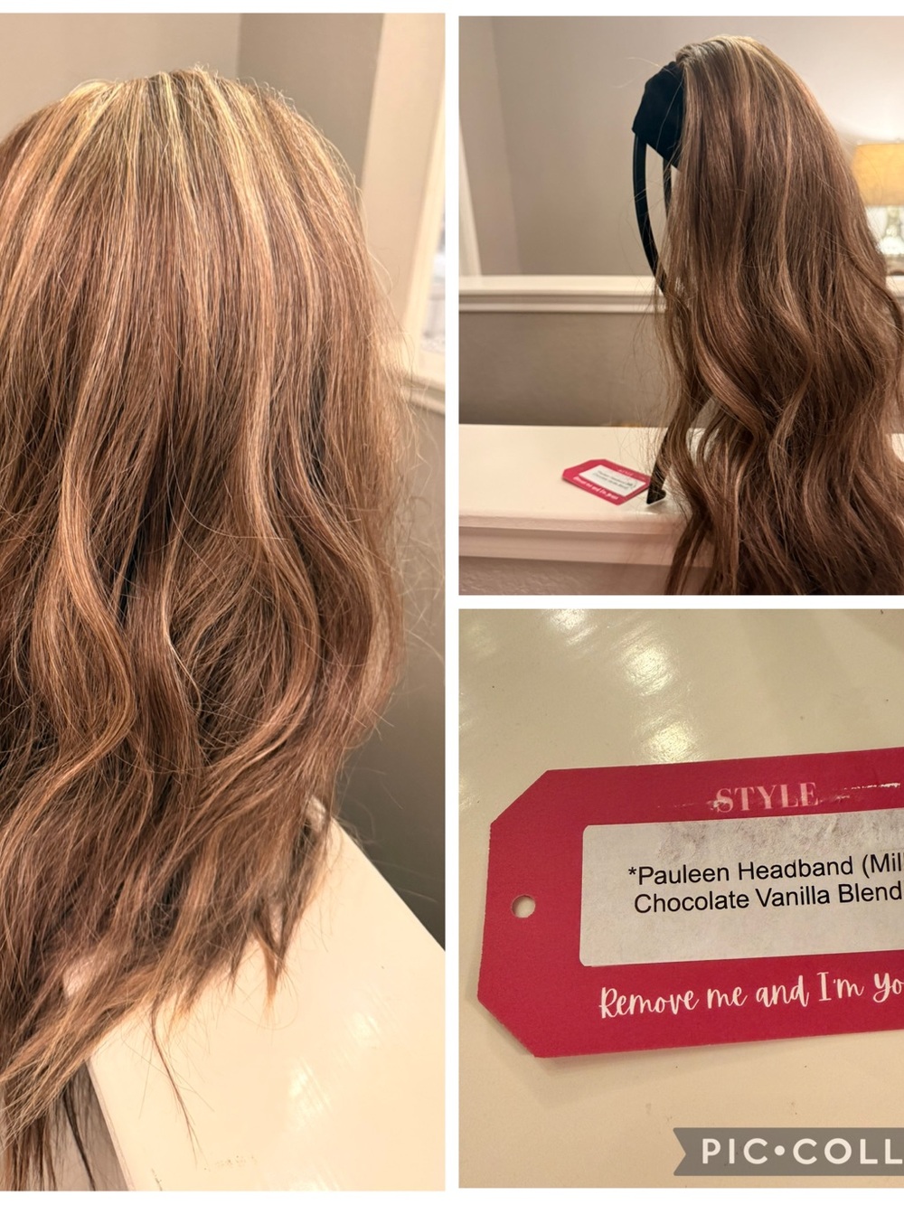 CSC Pauleen Headband Wig - Chocolate Vanilla Blend